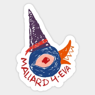 Night In The Woods Mallard Sticker